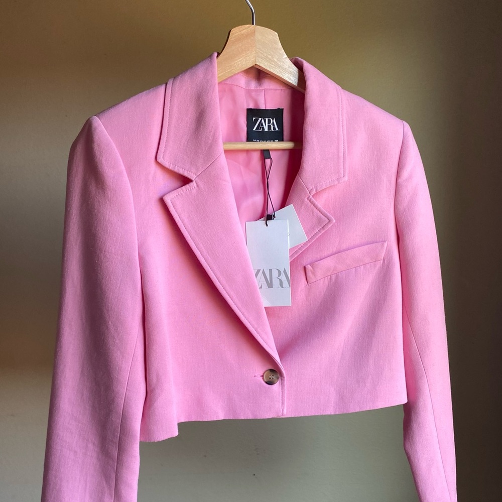 Zara Cropped Blazer
